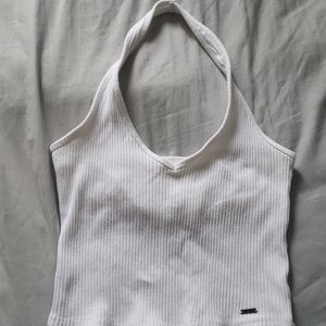 Ribbed Halter Top